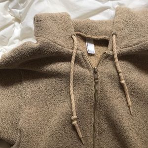 American apparel zip up sweater
